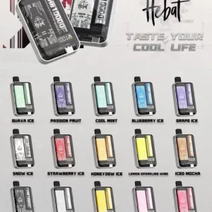 HEBAT 喜貝六代 10000 口拋棄式一次性電子煙（15ml 台灣現貨）